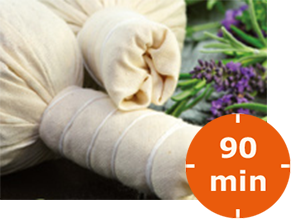 „Herbal Stamps“ - Kräuterstempelmassage